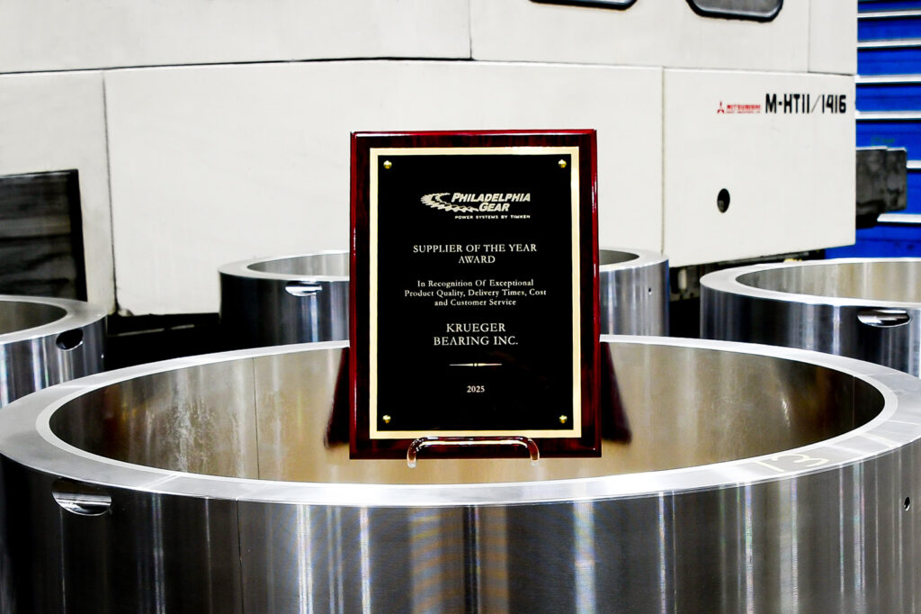 2025 Supplier of the Year Award from Philadelphia Gear.